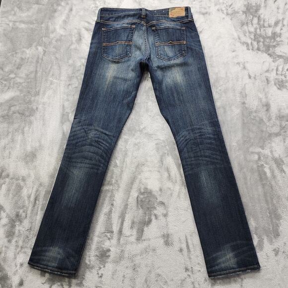 Denim Supply Ralph Lauren Jeans Mens 30/32 Blue Dark Wash Faded Straight Leg - Picture 2 of 15